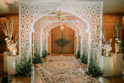 Gate / Entrance — Sufi Night decor — Alila Diwa Goa